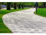 Тротуарная плитка Steingot Квадрат 200*200 Серый 60 мм
