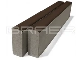 Бордюр тротуарный БРАЕР БР 100.20.8, Коричневый