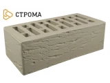 Облицовочный кирпич полуторный утолщенный 1,4 НФ Латте рустик, Строма